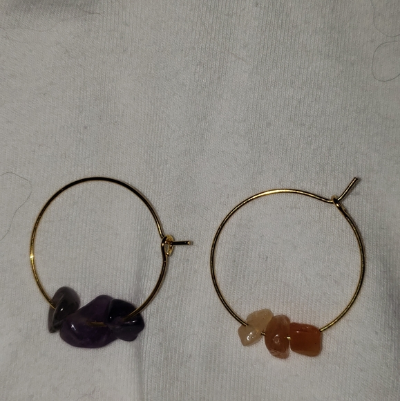 Wine Glass Charms, Set of 12 Different Gem Stones, NWT, PRICE IS FIRM - Picture 5 of 14